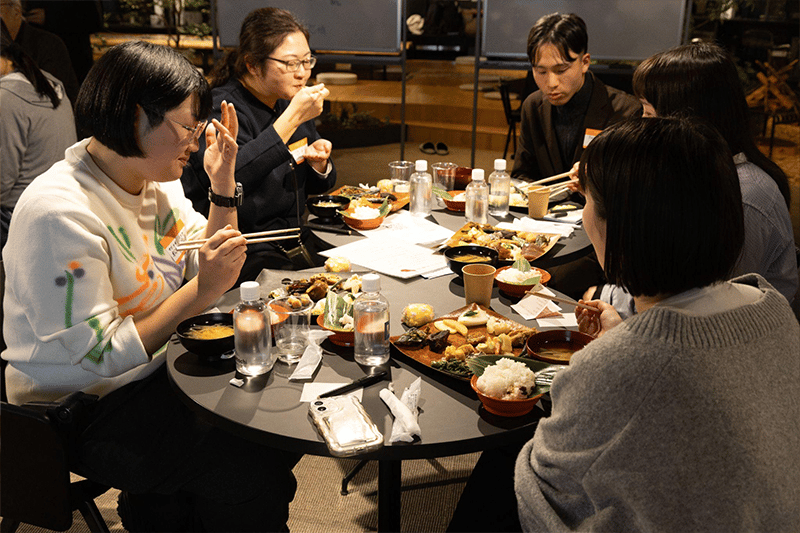 試食会の様子