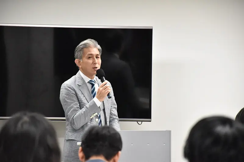 JICA経済開発部次長の田中伸一さん